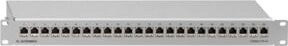 Rutenbeck Patchpanel Cat.6A 1HE 24xRJ45 PP-Cat.6A iso-24/1 in Grau und Silber - Bild 1