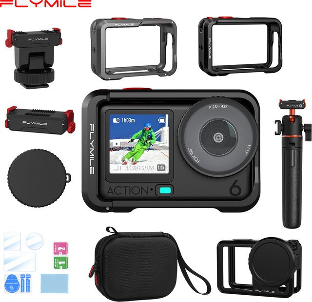 Flymile Metallkäfig Schutzrahmen für DJI Osmo Action 6 Kamerazubehör - Bild 1