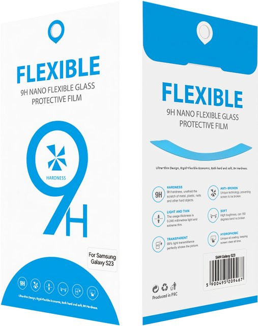 OEM Displayschutzfolie für Motorola Moto G Play (2024) und Moto G (2024), flexibles Glas, transparent, vollflächige Verklebung - Bild 1