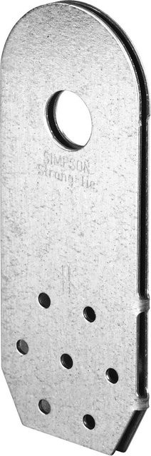 Simpson Kopplungsverbinder BNKK für Windrispenband an Bandanschluss aus verzinktem Stahl, 4 Stück - Bild 1