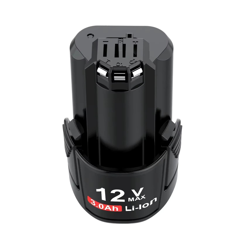 Bosch Ersatzakku 12V mit 3000mAh in Schwarz für BAT411 BAT412A BAT413A - Bild 2
