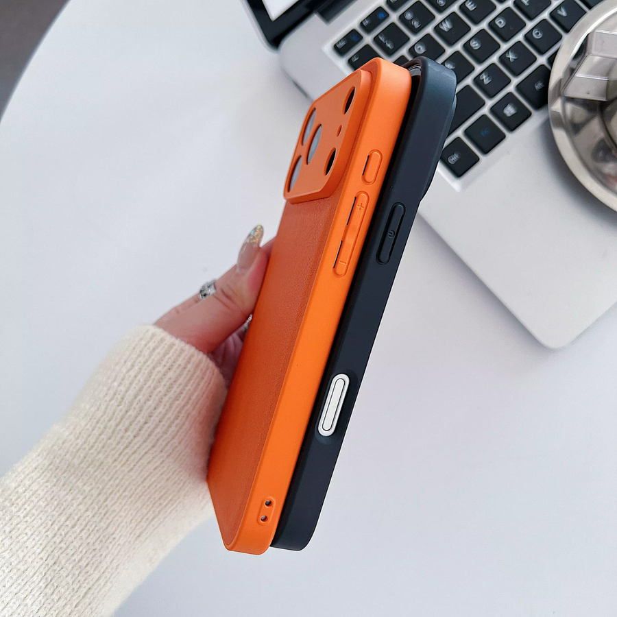 Luxuriöse Business-Handyhülle aus PU-Leder für Apple iPhone 17 16 15 14 13 12 11 Pro Max mit stoßfester Rückseite - Bild 3