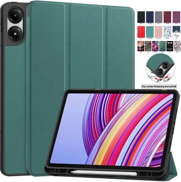 Xiaomi Schutzhülle für Redmi Pad Pro und Poco Pad 12 mit Stifthalter in Gold - Bild 1