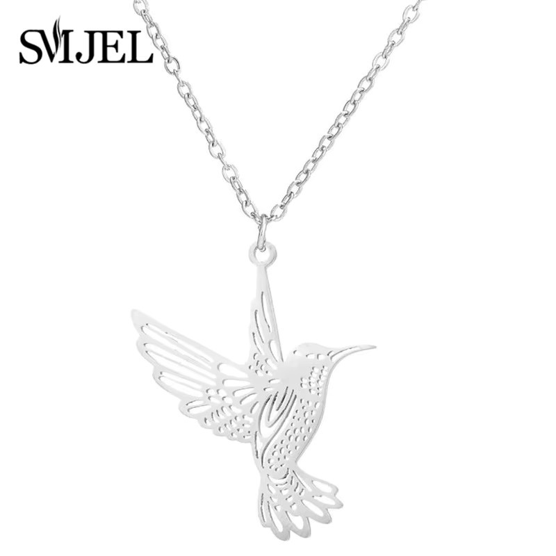 SMJEL Halskette Edelstahl, Wildtier, Unisex - Bild 2
