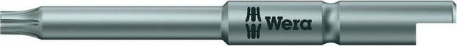 Wera TORX-Bit 867/9 C Halfmoon T 7 in Silber, Länge: 64 mm - Bild 1