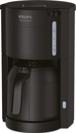 Krups ProAroma Filterkaffeemaschine KM 3038 Thermo in Schwarz