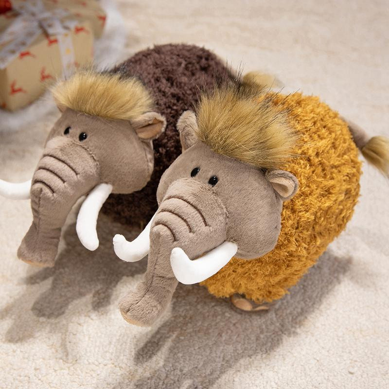 Mammut Mammonteus, Brauner Elefant, Plüschtier, 35cm, ab 0 Jahre - Bild 1