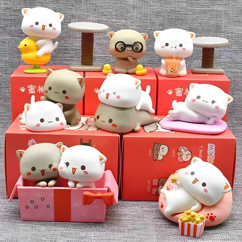 Bandai Mitao-Katze, Überraschungsfigur, Cartoon-Puppe, Einzelfigur - Bild 2