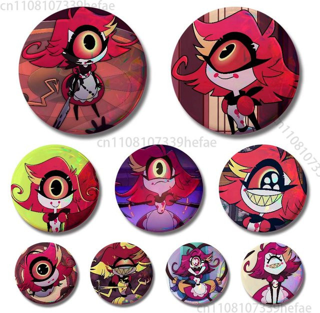 Hazbin Hotel Niffty Pin Blechabzeichen, Unisex - Bild 1