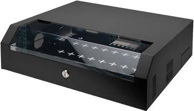 Digitus DN-19 04U-PB-B 19 Zoll Wandgehäuse Schwarz RAL 9005 B/T/H: 500 x 475 x 145 cm - Bild 1