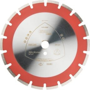 Klingspor DT 602 B Diamanttrennscheibe für Beton, multicolor, Durchmesser: 300 mm, Breite: 2,8 mm, Bohrung: 25,4 mm - Bild 1