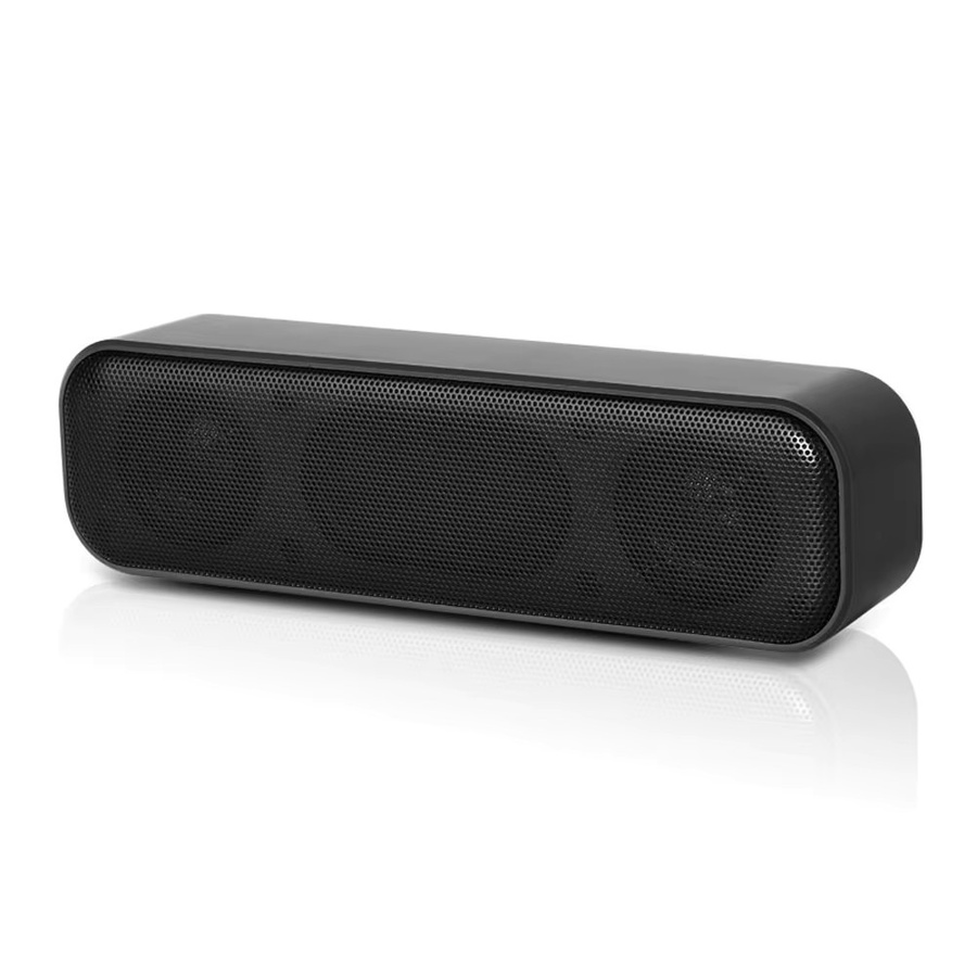 Tragbare Soundbar von AyeBeau in Schwarz mit USB-Anschluss für Computer, TV, PC und Laptop - Bild 6
