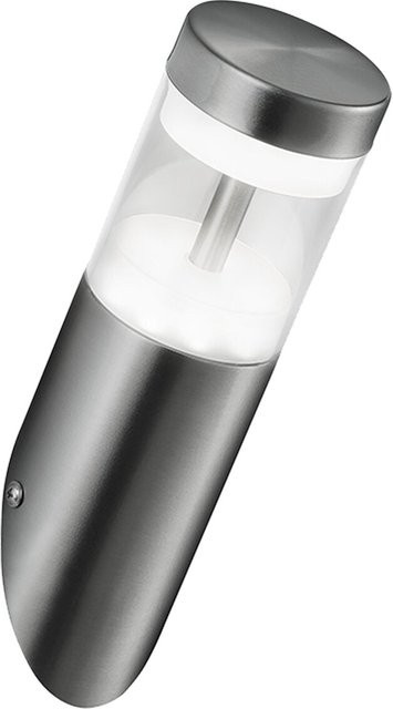 Reality Trio LED-Wandleuchte RL126 Außenleuchte aus Edelstahl in Silber, Höhe: 25 cm - Bild 1