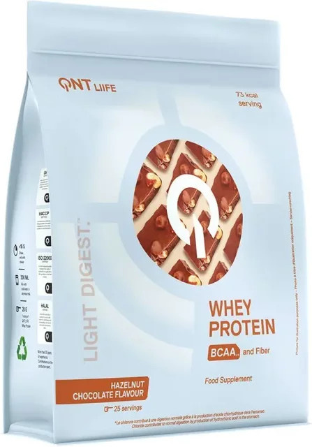 QNT Light Digest Whey Protein Hazelnut Chocolate 500 g - Bild 1