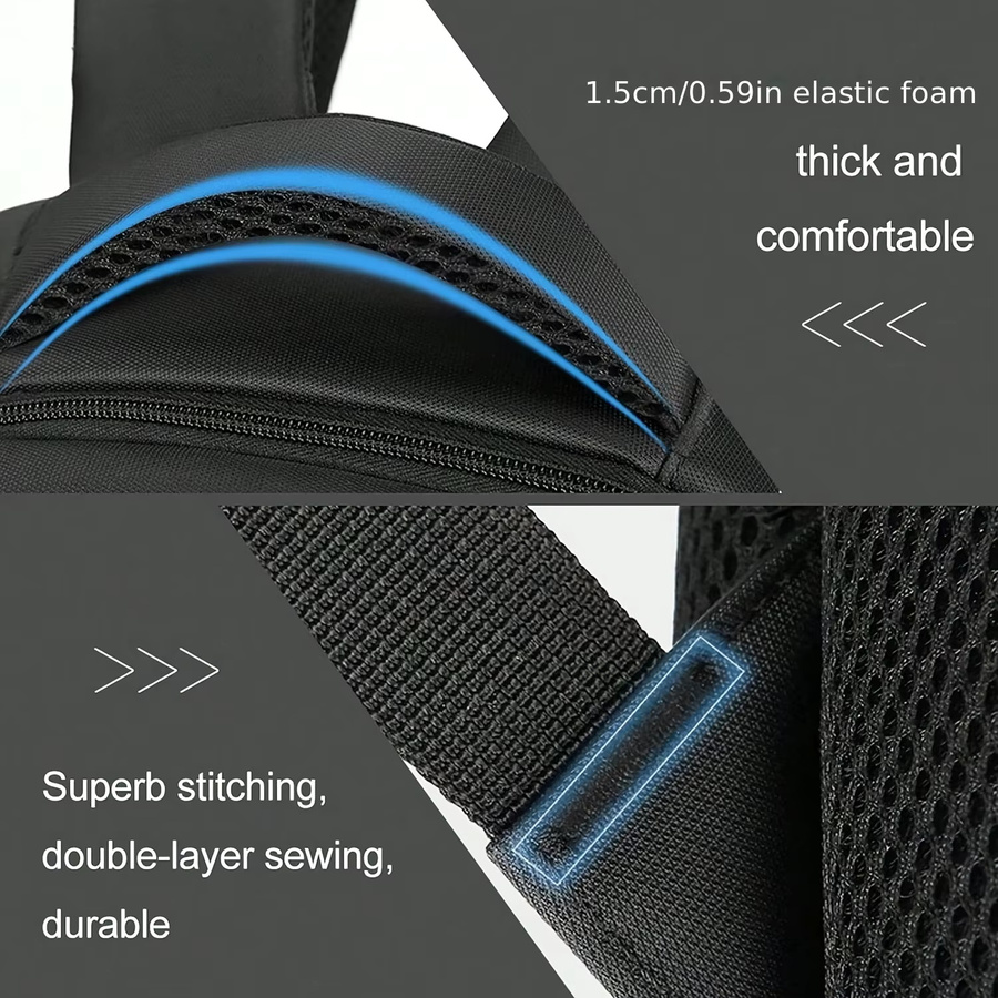 Schutzrucksack für PS5 Konsole und Dual-Controller in Schwarz - Bild 4
