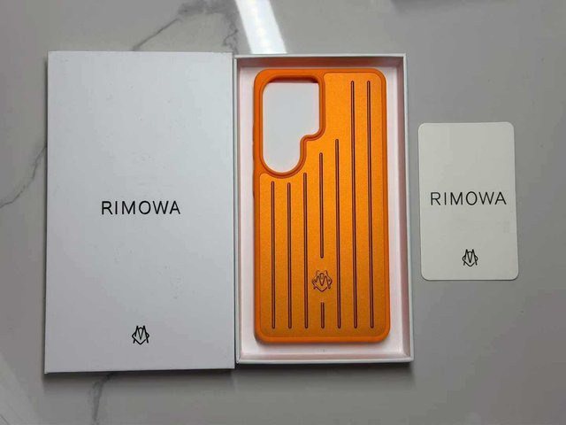 RIMOWA Original Handyhülle im Koffer-Design für Samsung Galaxy S26 Ultra, Orange - Bild 1