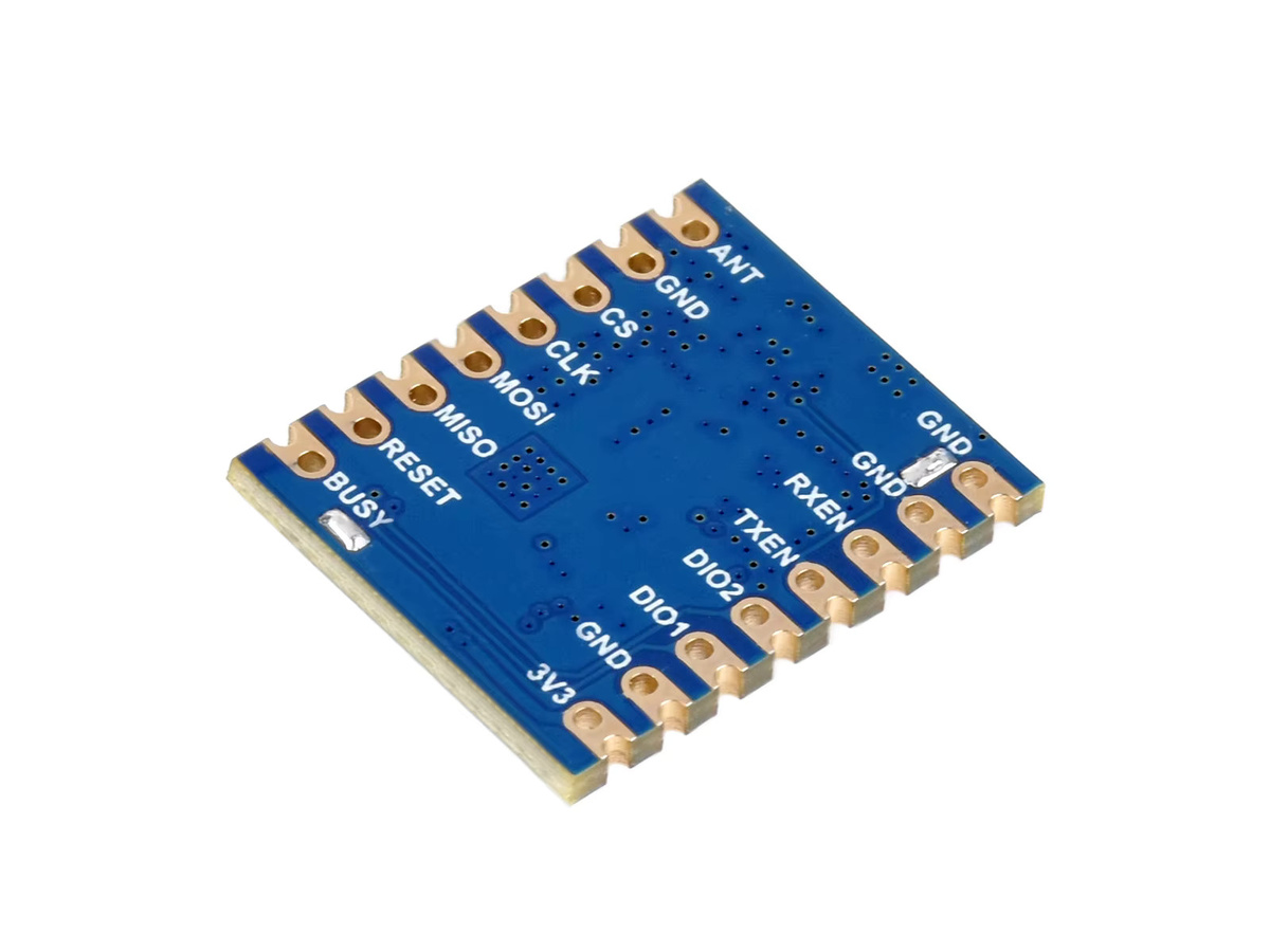 Waveshare Core1262 LF/HF LoRa-Modul mit SX1262-Chip in Blau für Raspberry Pi 5/4B/3B - Bild 2