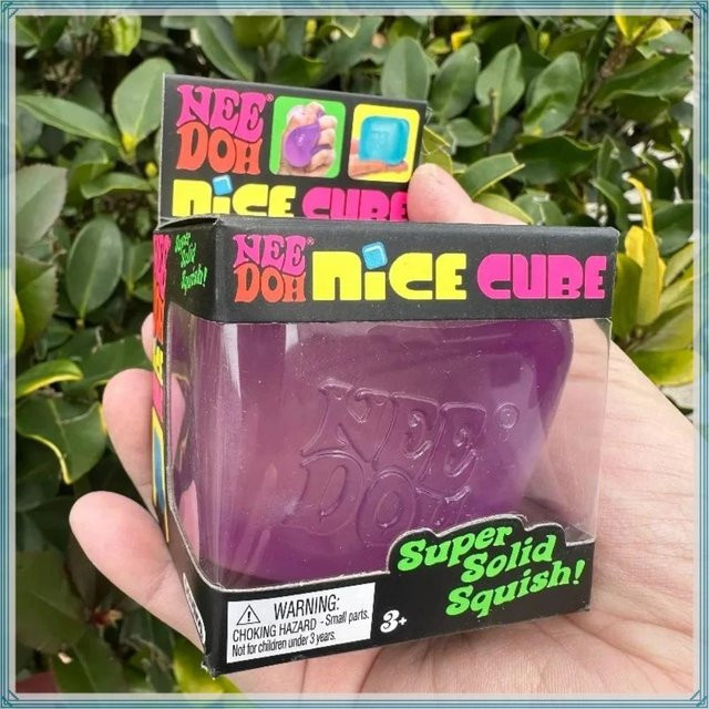 Nee Doh Nice Cube, Sensorisches Weiches Beruhigendes Stressspielzeug - Bild 1