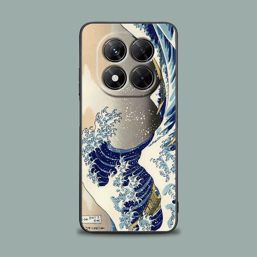 Handyhülle The Great Wave Katsushika Hokusai für Xiaomi Redmi Note und Redmi Serie, Multicolor - Bild 2