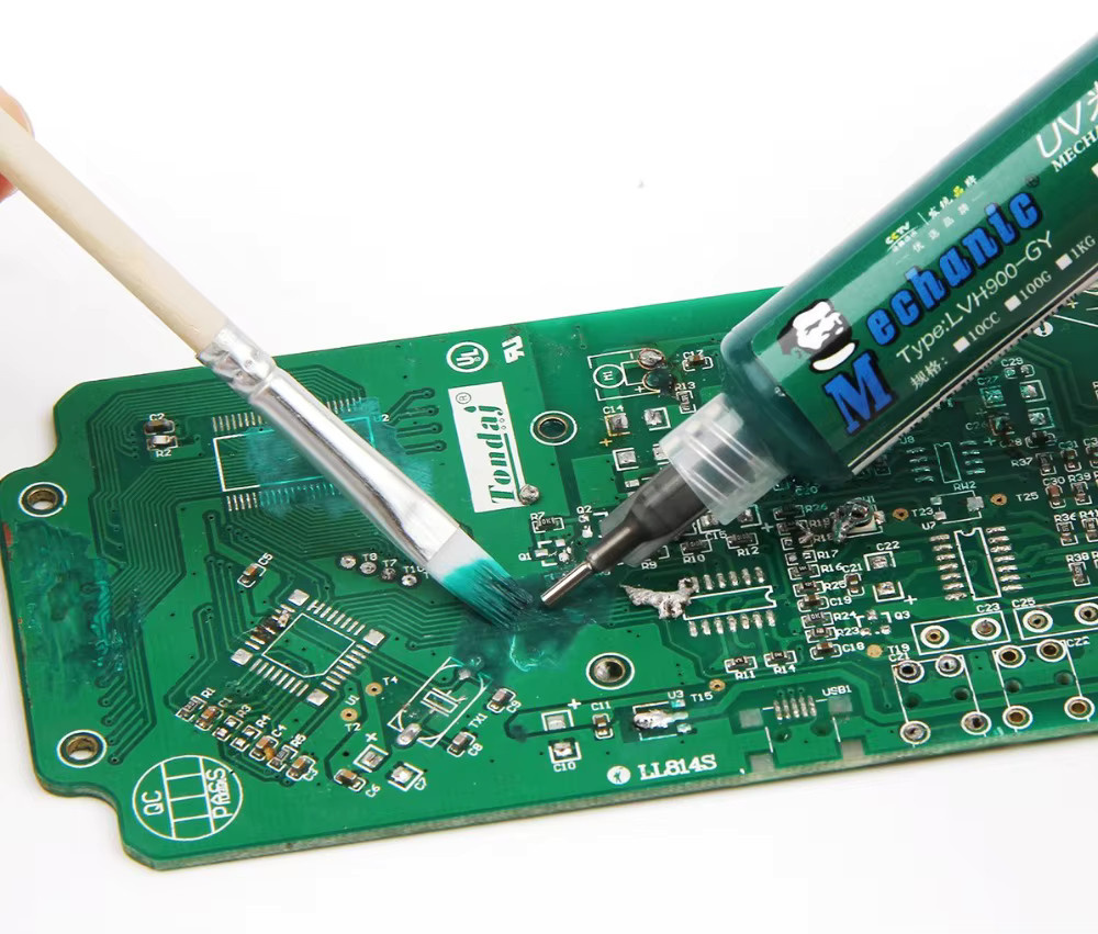 smanzon UV-Härtungslötmaskentinte Mechaniker 10cc in Grün und Rot für Leiterplatten und BGA zur Isolierung und zum Schutz - Bild 3