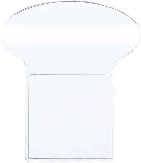 NATAWA Toilettendeckelheber mit Hebegriff, selbstklebend, Weiß - Bild 1