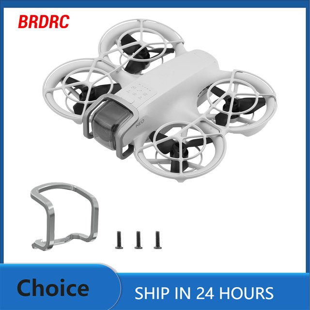 BRDRC NEO Gimbal Bumper Metallschutzbügel aus Aluminiumlegierung für DJI NEO Kameraobjektiv - Bild 1