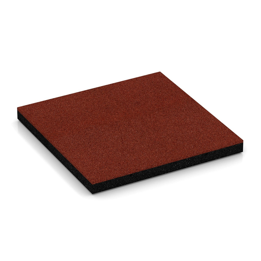 WARCO Fallschutzplatten in Ziegelrot, B/T/H: 50 x 50 x 4,5 cm - Bild 2
