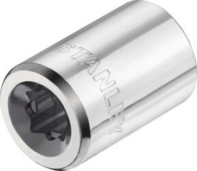 Stanley 1/4 Zoll 6-Kant Stecknuss 13 mm in Silber - Bild 2