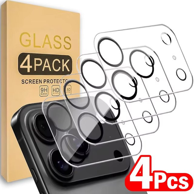Transparentes gehärtetes Glas als Kamera Objektiv Schutz für dein Apple iPhone 13 - Bild 1