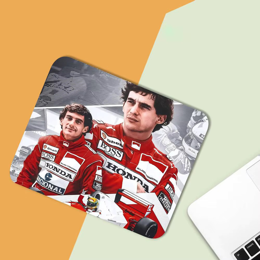 Ayrton Senna Gaming Mousepad von Rastar in Multicolour für Laptop und Tastatur - Bild 5