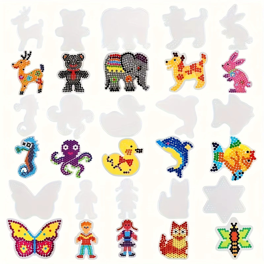 Hama Tierserie Perler, DIY-Handwerk, 15-teiliges Set, bunt - Bild 3