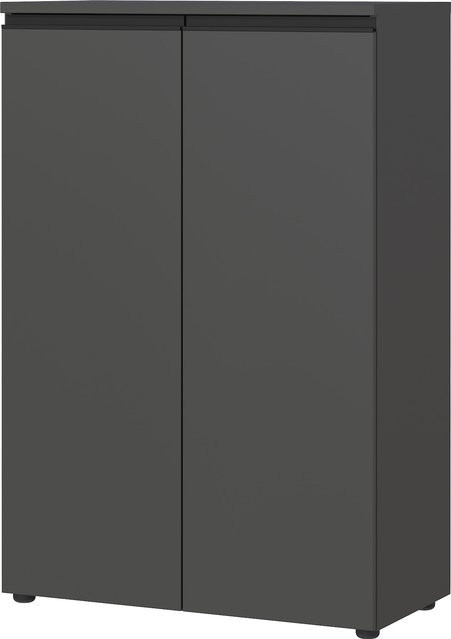Kadima Design Aktenschrank 2-türig mit Soft-Close in Graphit, B/H/T: 120 x 81 x 40 cm - Bild 1