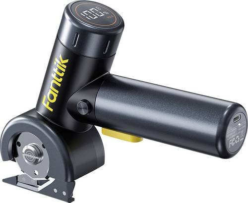 Fanttik Akku-Universalschere R100 Pro in Schwarz mit Akku-Lampe und Tasche - Bild 1