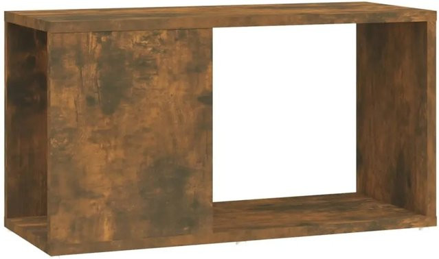 vidaXL TV-Schrank aus Holzwerkstoff in Räuchereiche, Braun, B/T/H: 60 x 24 x 32 cm - Bild 1