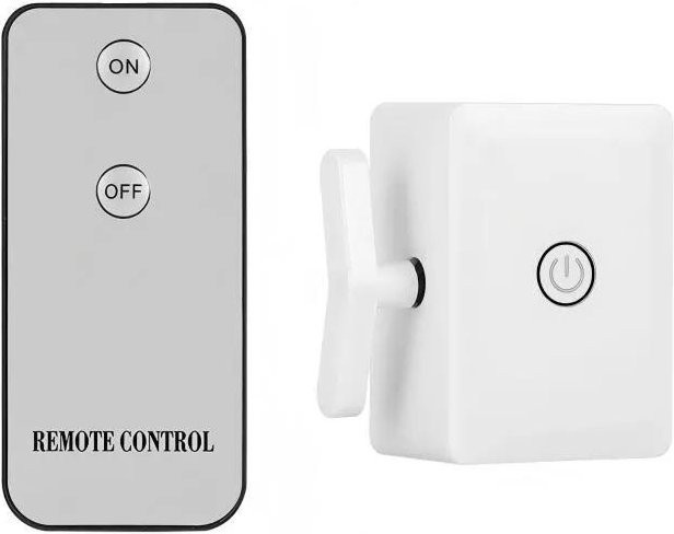 YJMP Super Lighting Intelligenter USB-wiederaufladbarer Automatischer Knopfdrücker zur drahtlosen Steuerung von Lichtschaltern in Weiß - Bild 1