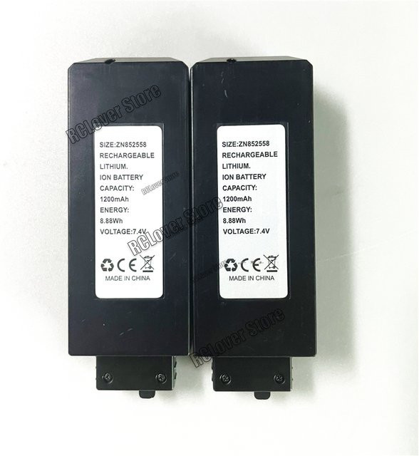 RC ERA C190 Hubschrauber Batterie H145 Original Ersatzteil Li-Ion Pack, 7,4 V, 1200 mAh, Schwarz - Bild 1