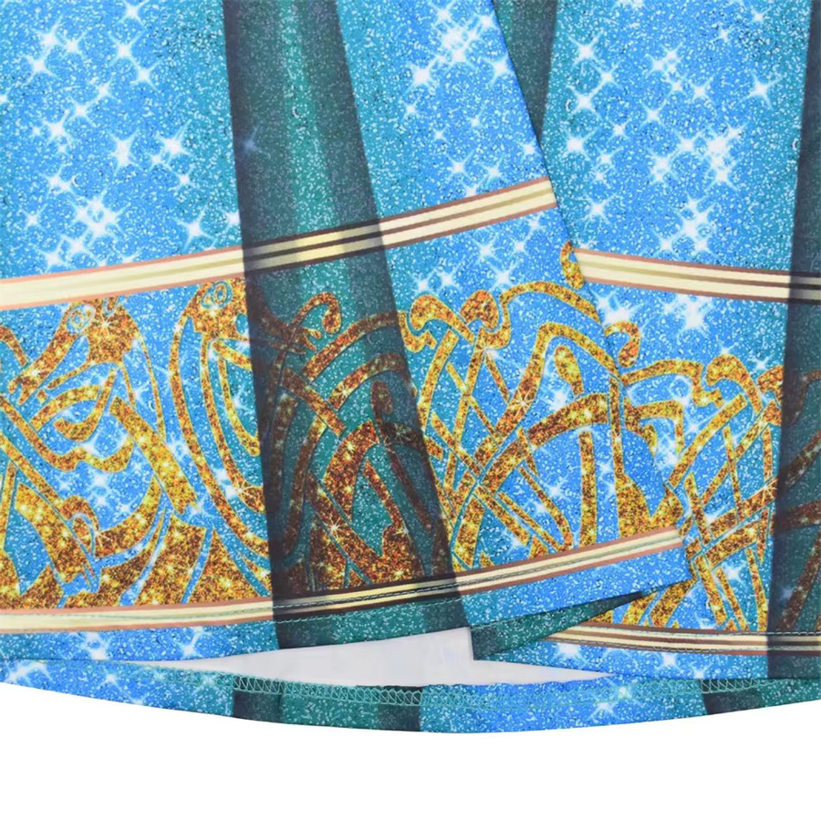 ollobebe Mädchen Brave Kostüm Set, Blau Grün, Fantasy, Set / Bundle - Bild 5