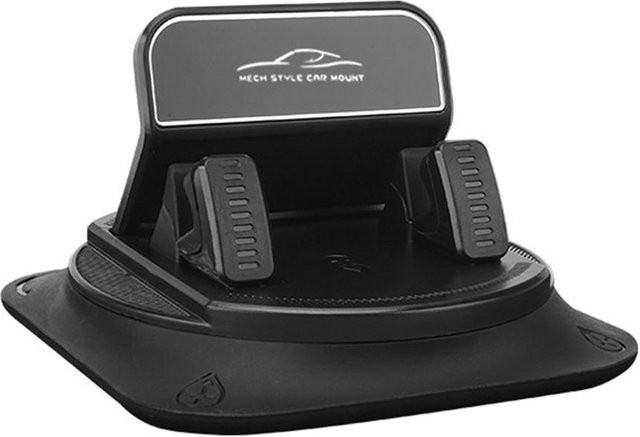 Simplistic Living Home Universal Handyhalterung für das Armaturenbrett in Schwarz mit Anti-Rutsch-Pad für die Autonavigation - Bild 1