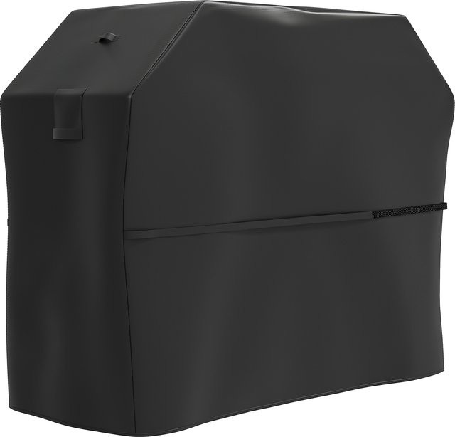 Outsunny Grillabdeckung für Gasgrills aus wetterfestem 600D Oxford Stoff in Schwarz, B/T/H: 147 x 61 x 122 cm - Bild 1