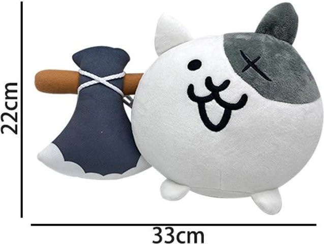 Yiran toy The Battle Cats Nyanko Great War, Plüschpuppe, Stofftier, ab 18 Jahren - Bild 1