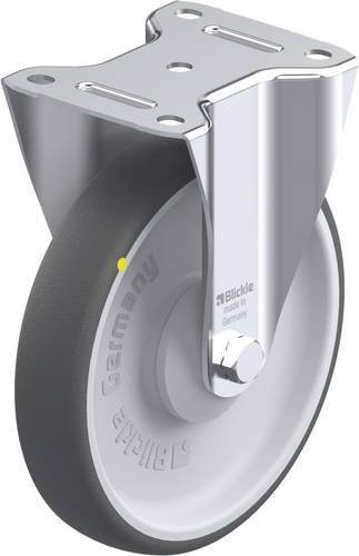 Blickle B-PATH 200KA-ELS Bockrolle in Grau und Silber mit 200 mm Rad-Durchmesser und 325 kg Tragfähigkeit - Bild 1