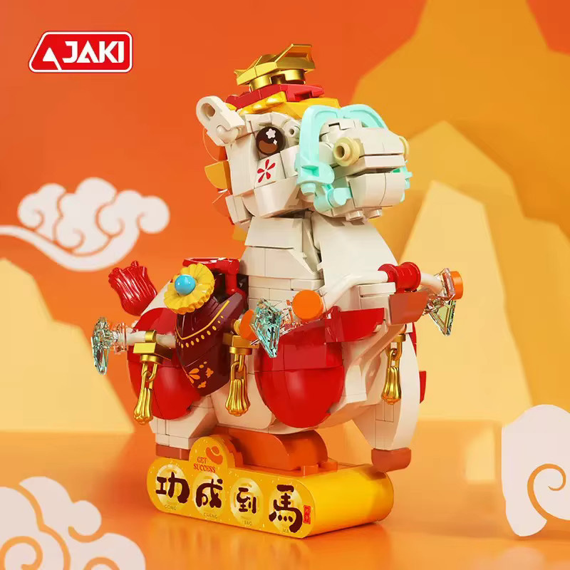JAKI National Trend Mythical Beast Bausteine Pferdeset, Lernspielzeug - Bild 3