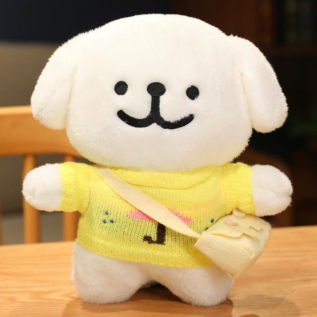 Yiran toy Malteser Hund Plüschtier, Weiß, Plüsch / Textil - Bild 1