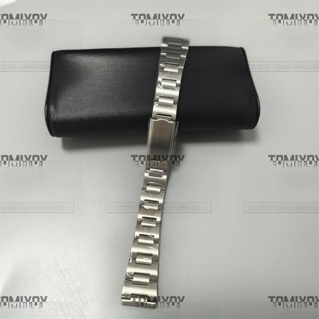 TOMIYOY Uhrenarmband Edelstahl, Vintage, Silber, Unisex - Bild 1