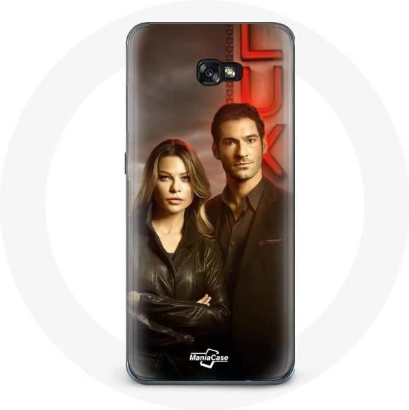 Samsung A5 2016 Handyhülle Chloe Decker und Lucifer Morningstar in Multicolour - Bild 1