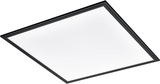 Eglo LED-Deckenleuchte SALOBRENA Schwarz quadratisch B/T/H: 59,5 x 59,5 x 5,0 cm, 4700lm, 4000K - Bild 1