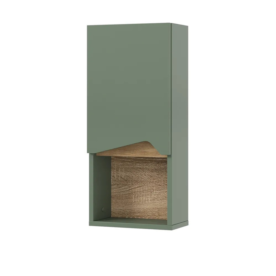 Vicco Badschrank Marelle Grün/Artisan Wandmontage mit Tür und offenem Fach B: 30 cm, H: 67 cm - Bild 2