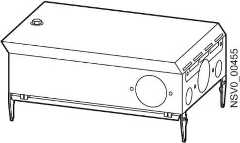 Siemens Abgangskasten BD2-AK02X/F2258-3N Lichtgrau 3polig 63A 25mm² 400 V/AC - Bild 1