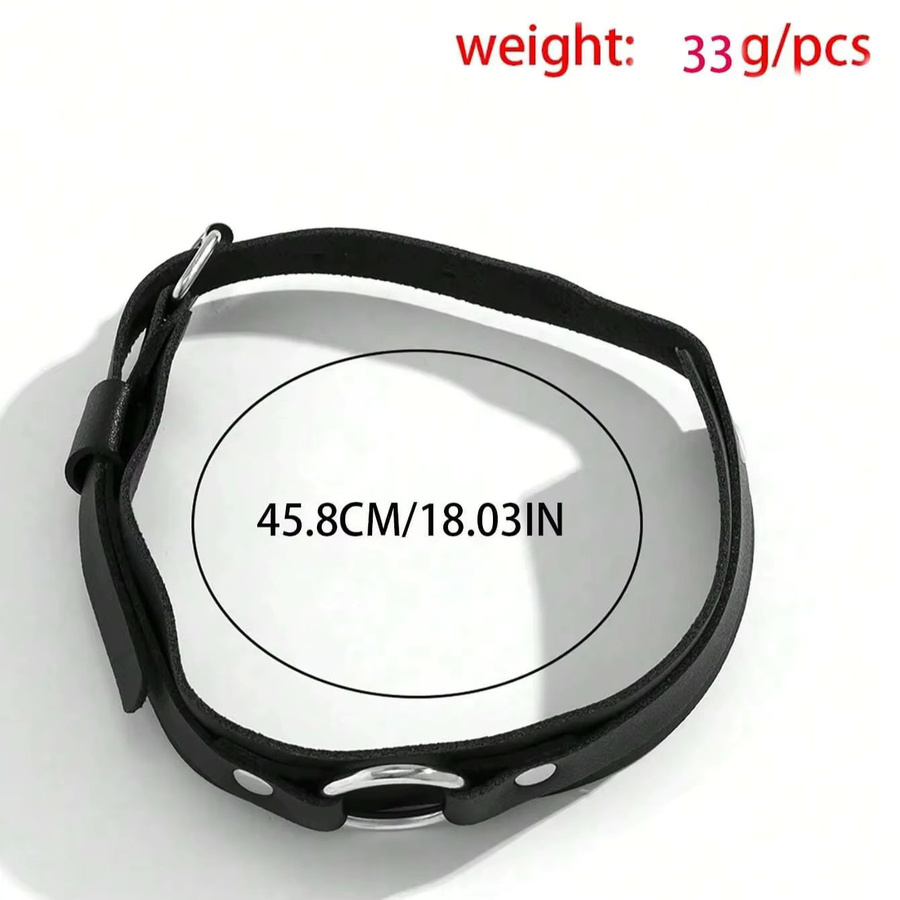 CEA.HARNESS Armband, Leder, Schwarz, Punk-Stil, Herren - Bild 4