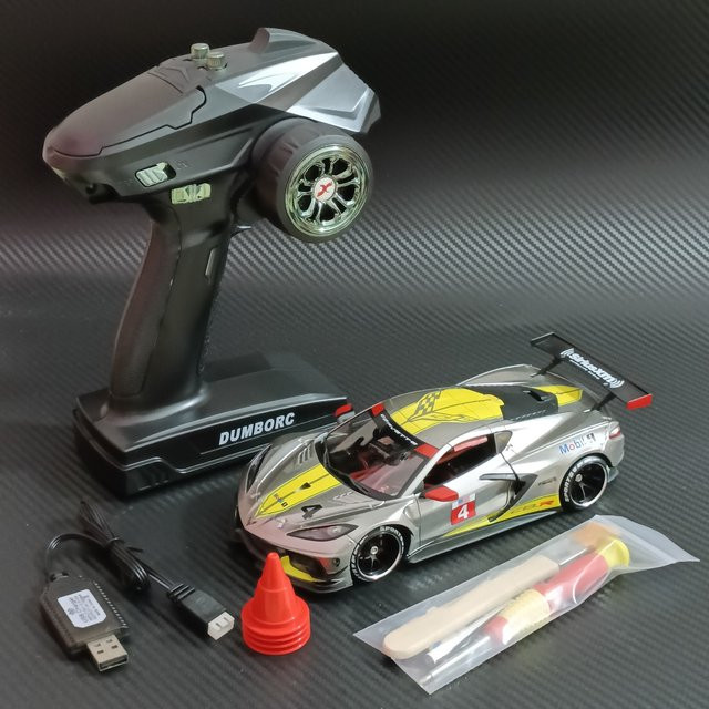 FATJAY HGD1 MINI RC 1/24 RWD Drift RC Rennwagen, ferngesteuertes Modell, mit Metallkarosserie, 1:24 - Bild 1